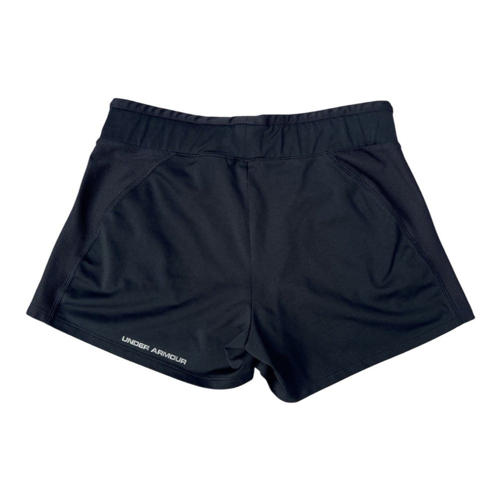 Women's Under Armour Loose Fit Heat Gear Shorts Size‎ Small Black - Picture 2 of 3